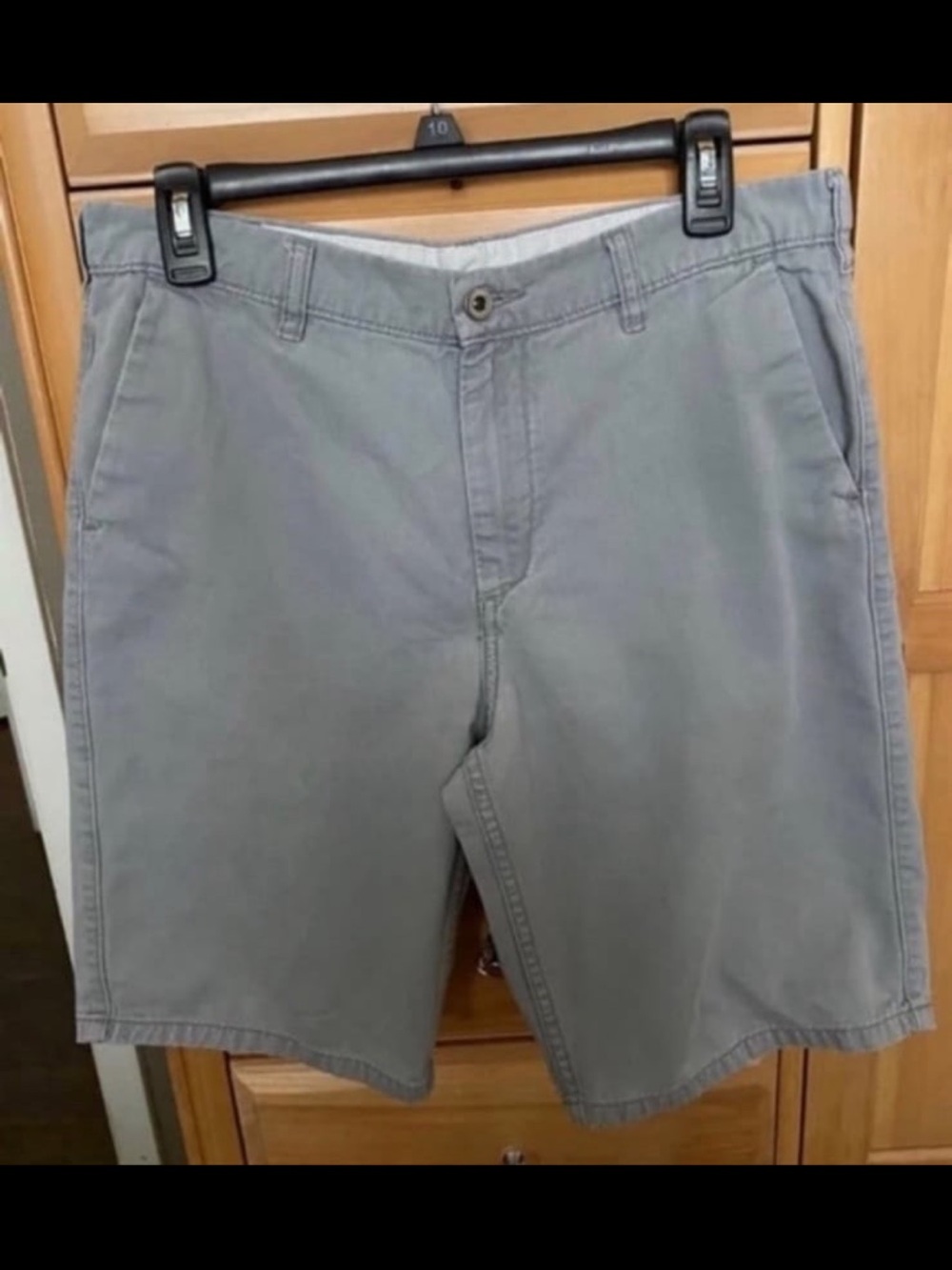 Men's Classic Gray Cotton Blend Shorts DC Sports. Size 32